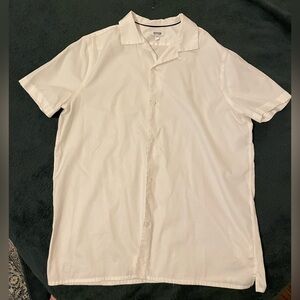 Express White Mens button down